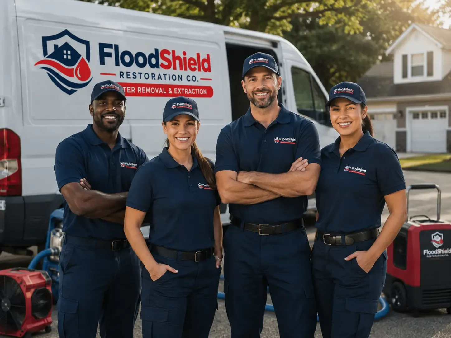 Flood Damage Restoration company in Battle Creek, NE